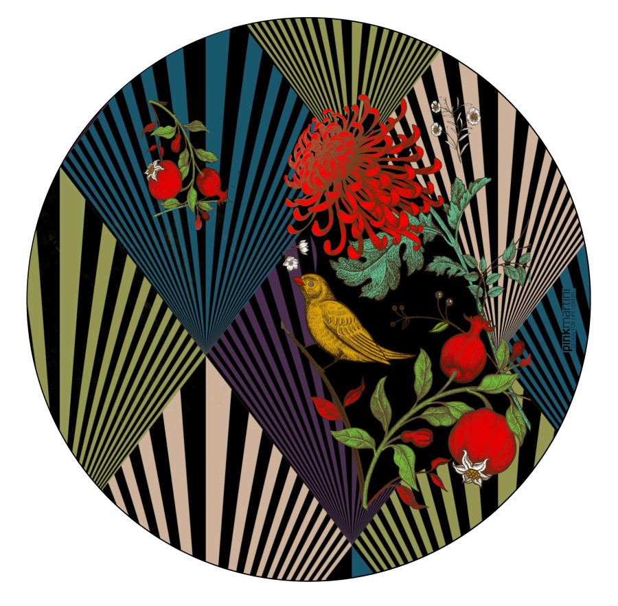 set tovagliette americana nippon - PINK MARTINI