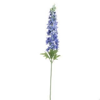 FIORE ARTIFICIALE RAMO FIORITO COL. BLU SCURO 110 CM SETA