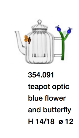 ICHENDORF TEIERA BOTANICA FARFALLA FIORE BLU