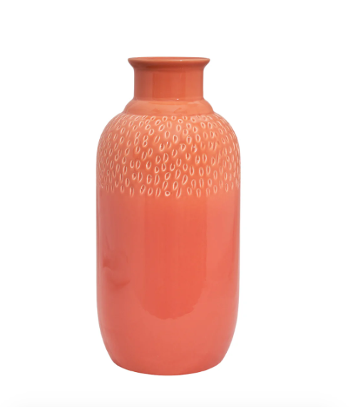 Vaso arancio grande Cinqueterre