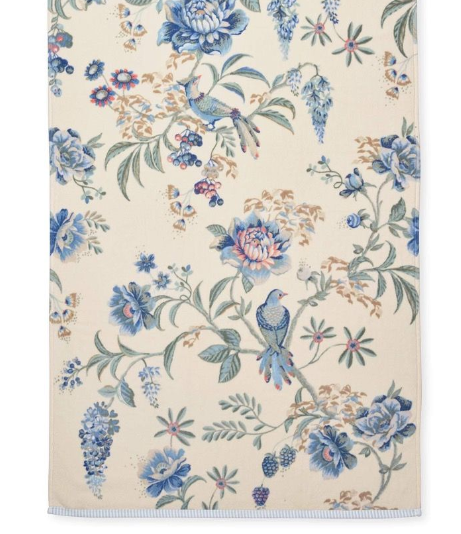 PIP STUDIO - SET VISO E OSPITE COL.BIANCO BLU