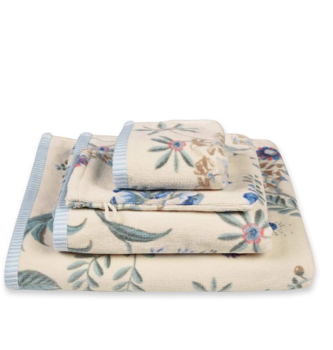 PIP STUDIO - SET VISO E OSPITE COL.BIANCO BLU