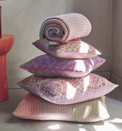 PIP STUDIO - COPPIA CUSCINI 45X45 COL.LILA
