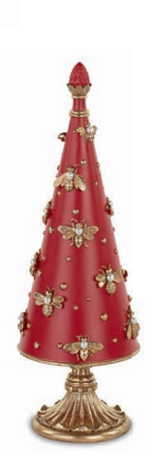 DONUM CASA - ALBERO BAROCCO ROSSO C/API D.130XH.400
