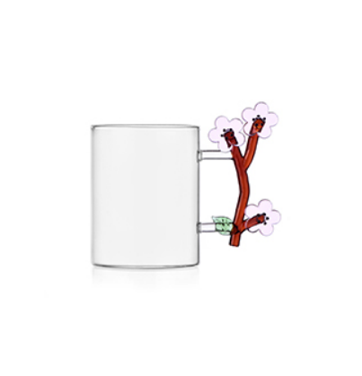 ICHENDORF - Botanica Mug fiore pesco