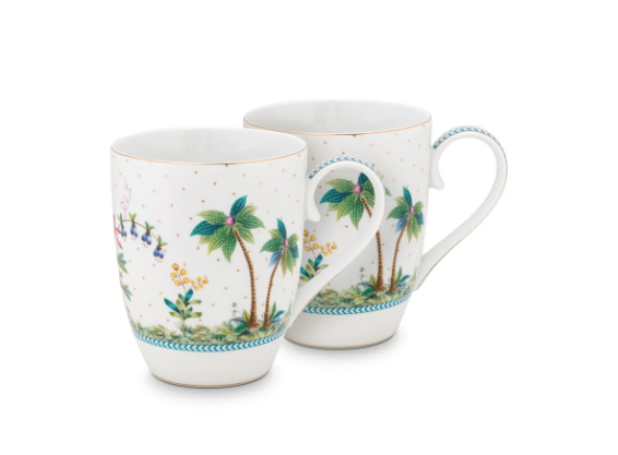 PIP STUDIO SET 2 MUGS LARGE 350ML