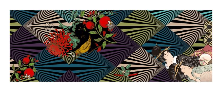 runner policanva nippon 160x50 - PINK MARTINI