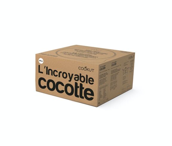 COCOTTE 20 CM POLAR - da 1 a 4 persone 2,5 litri - COOKUT