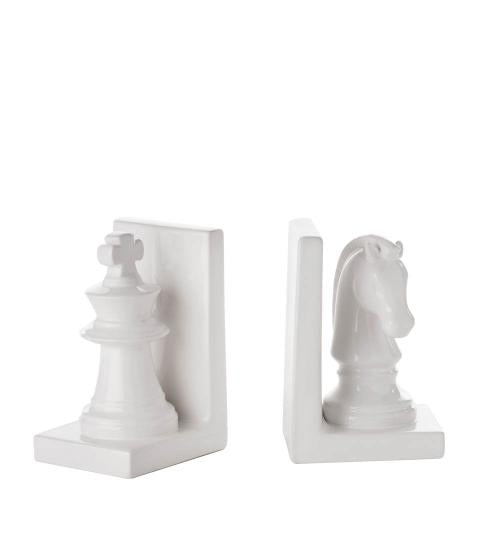 L’OCA NERA Fermalibri scacchi - set 2 pz 1L97 (PREORDINE)