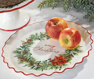 DONUM CASA - ALZATA MERRY CHRISTMAS D.260XH.125
